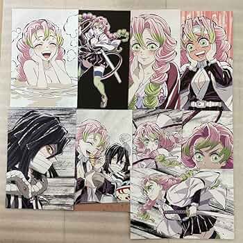 鬼滅の刃　全集中展　幕間画ポストカード　甘露寺蜜璃　伊黒小芭内　5枚セット Amazon.co.jp: 全集中展 鬼滅 幕間画ポストカード 甘露寺蜜璃 伊黒小芭